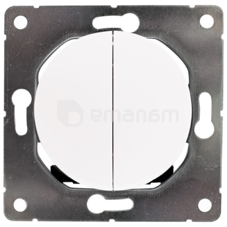 ჩამრთველი გამავალი ჩარჩოს გარეშე DPM Soul SEU1009W