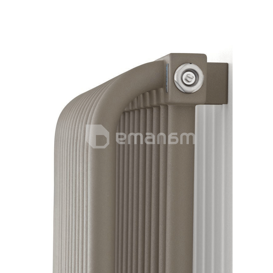 დეკორატიული რადიატორი Terma DELFIN 1800/500 Ral 8015 (SX)