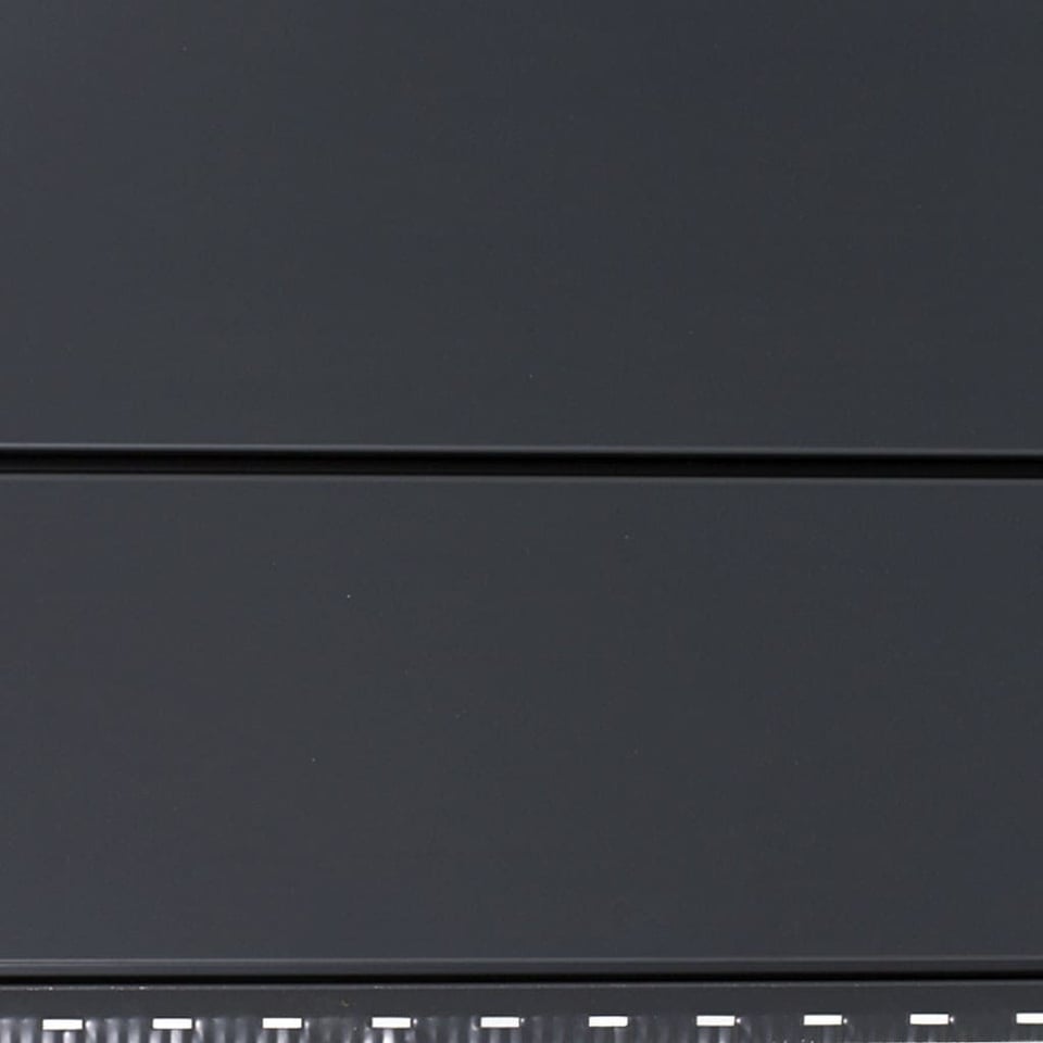 154-იანი ფერადი თუნუქის საიდინგი 0.45X340 პრიალა RAL 7016 (სამხრეთ კორეა) NOVA