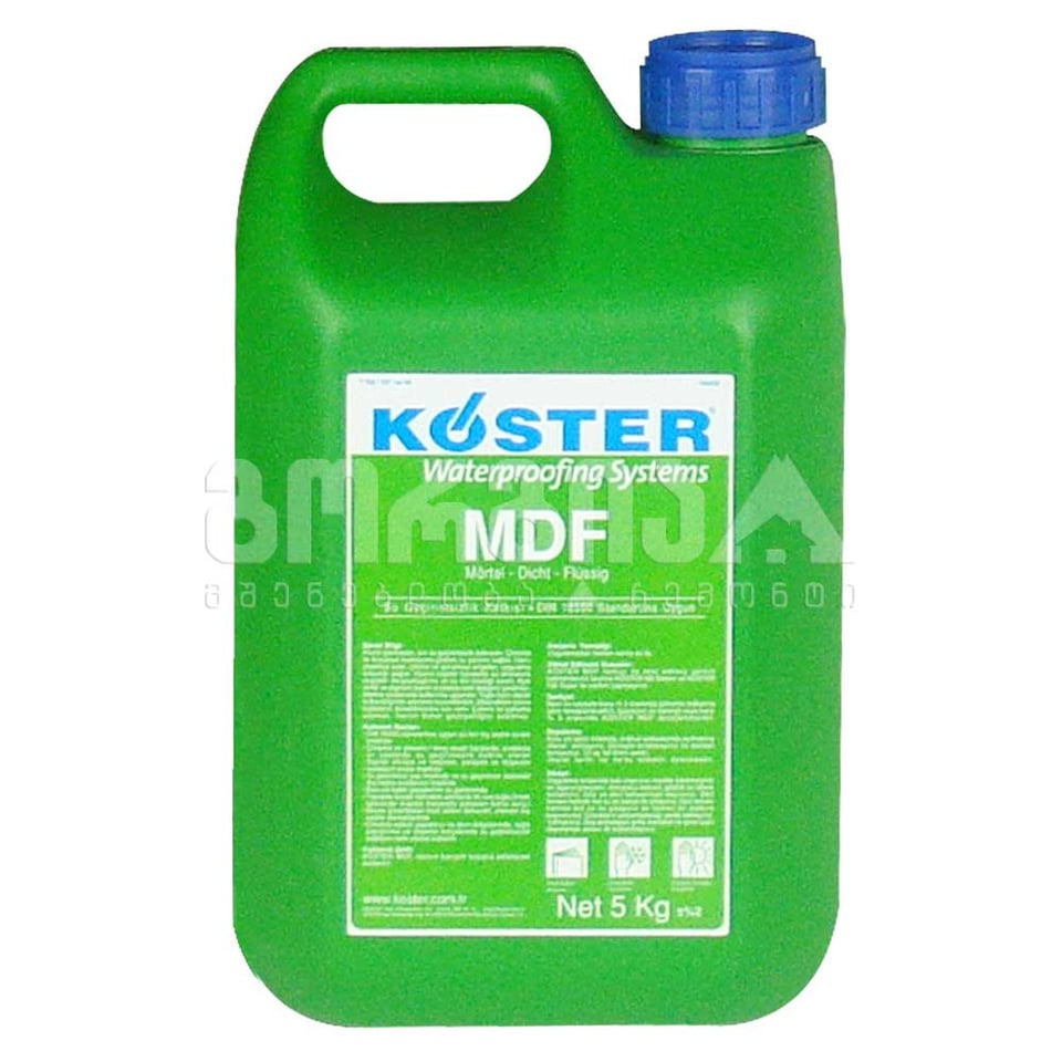 ბეტონის დანამატი 5კგ Koster M.D.F