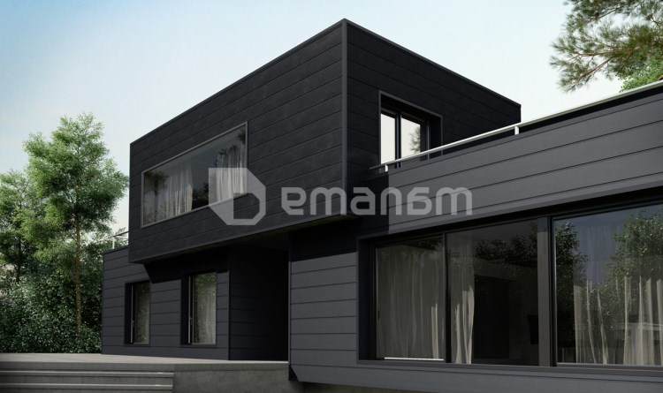 პანელი Profile VOX Kerrafront KF FS-301 CX Trend Stone Anthracite 0.32х2.95 მ A