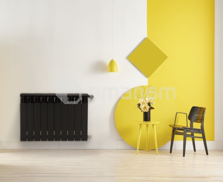 სექციური რადიატორი, ალუმინის  KFA Armatura G500F შავი