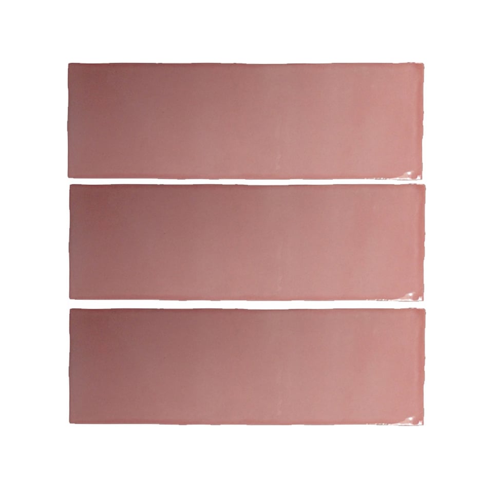 კაფელი ვარდისფერი 10X30 MATEU FRESA