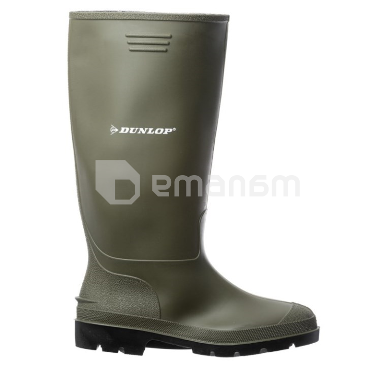 ქიმიური რეზინის ჩექმები Dunlop 9SELE 43 მწვანე