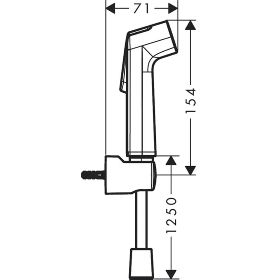 ბიდეს კომპლექტი Hansgrohe 29234000