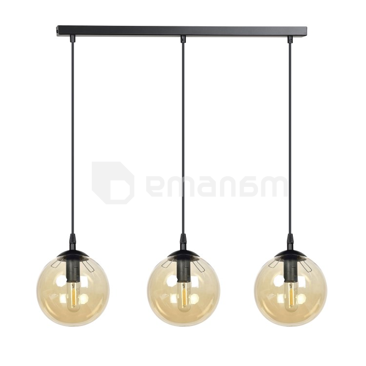 საკიდი EMIBIG Cosmo 3 E14 3x MAX 40W შავი MIODOWY