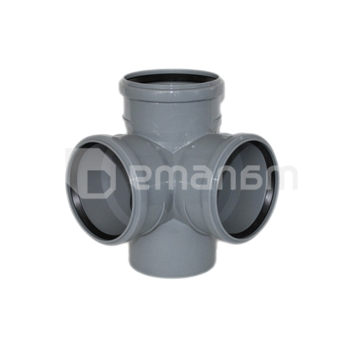 ჯვარედინა ორმაგისიბრტყის ROSTURPLAST Ø110/110/110/87°