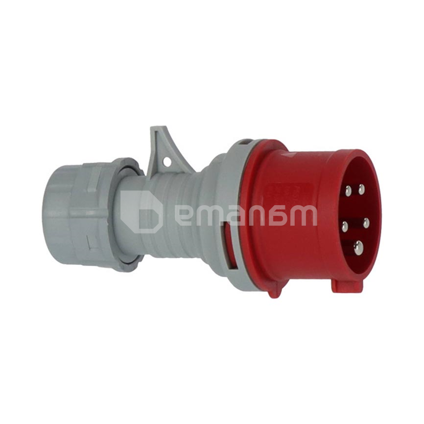 ჩანგალი ძალური Brennenstuhl CEE 400V 16А 5p IP44
