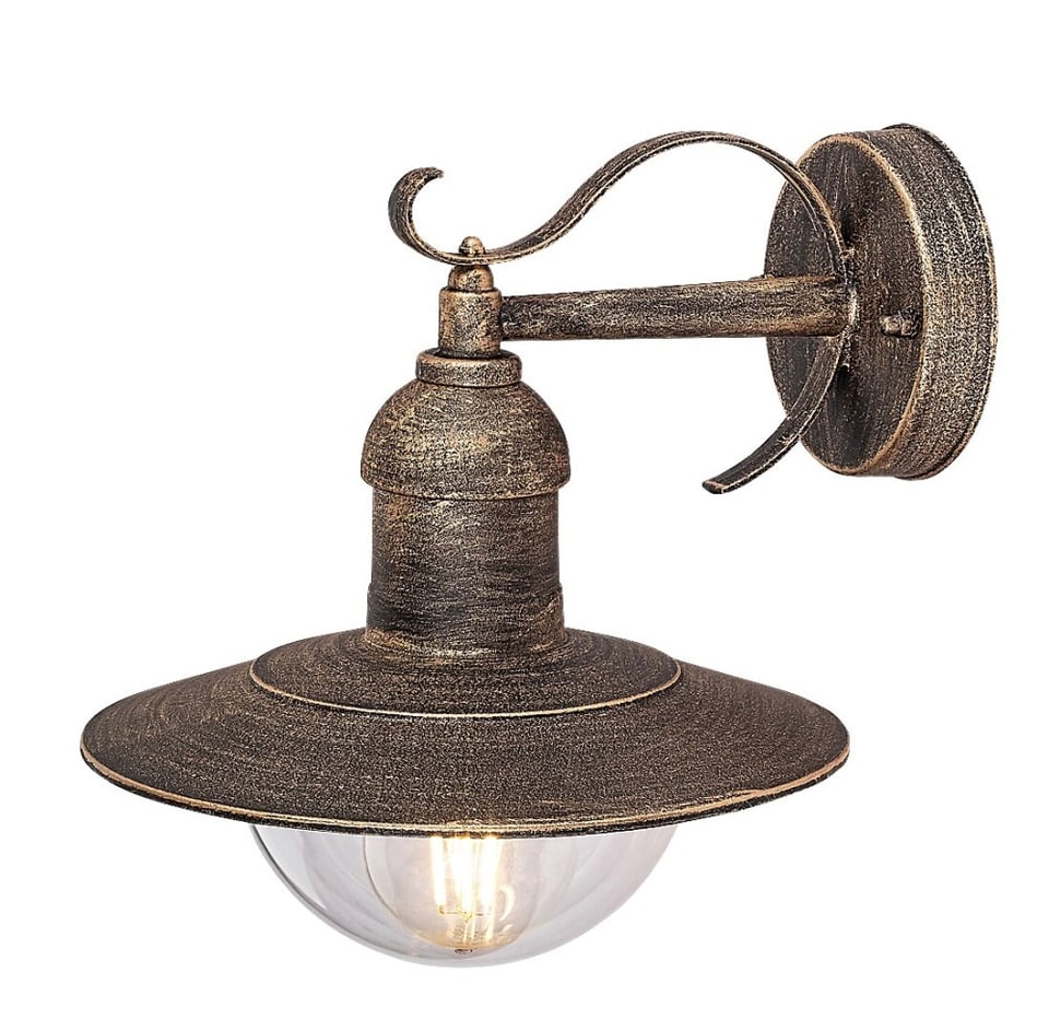 სანათი ბაღის-პარკის  Rabalux 8271 Oslo 1 E27 40w ბრინჯაოსფერი