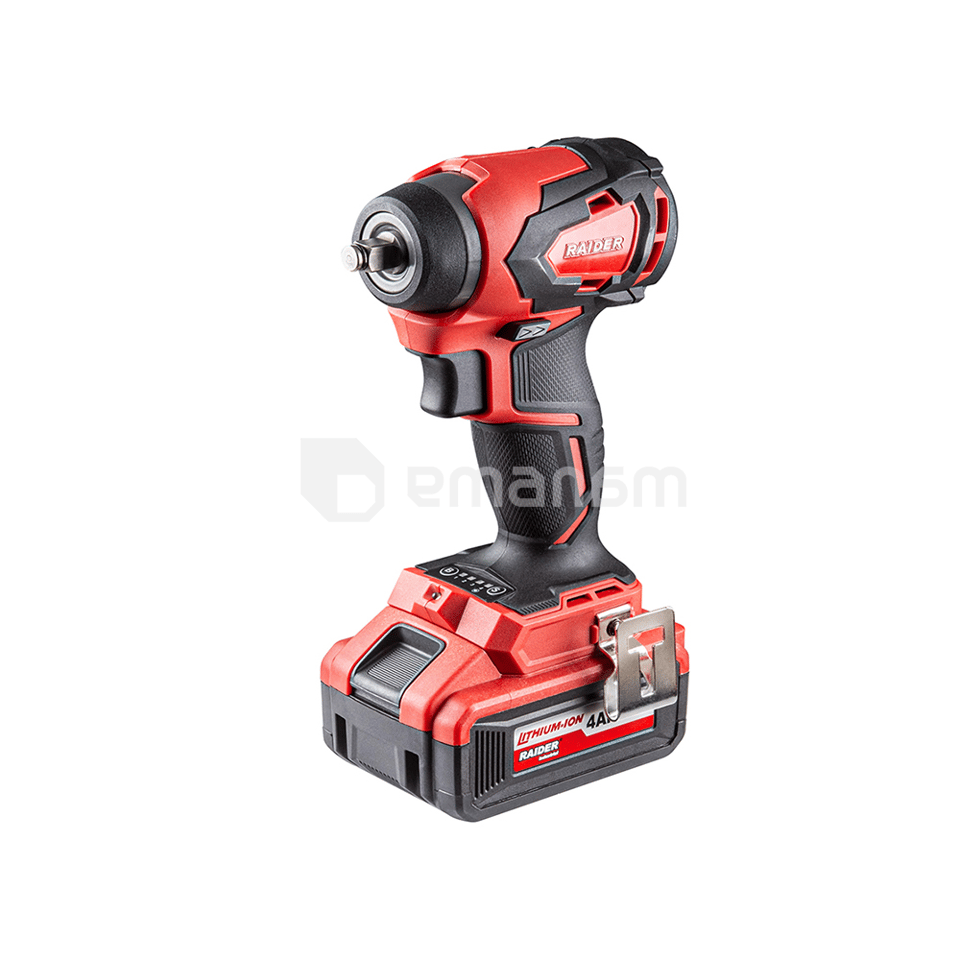 დარტყმითი აკუმულატორის ქანჩსახრახნი  Raider RDI-IBW03