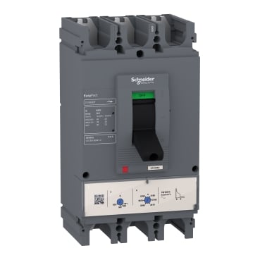 ავტომატური ამომრთველი, 3P, 400A, TMD, 36kA, Easypact CVS,