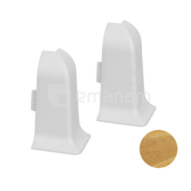 გარე კუთხე პლინტუსის VOX PVC Smart Flex B-530 მუხა არიზონა 2 ც.