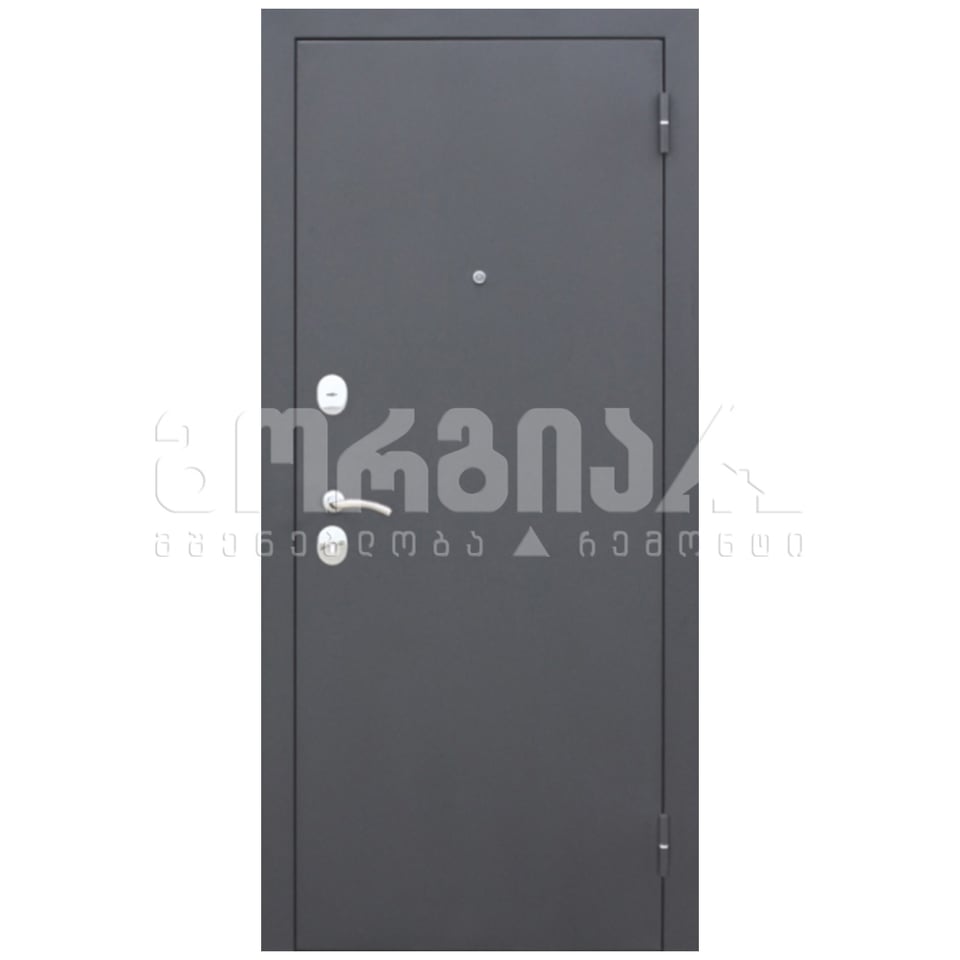 ლითონი კარი FL-27 2200*960 თეთრი მეტალი/მდფ გარე მარცხენა