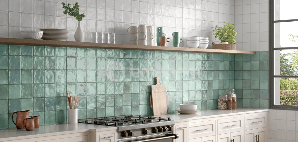 კაფელი Super Ceramica Murano Verde 300x600 მმ