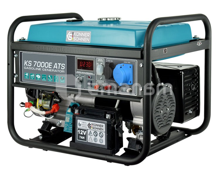 გენერატორი ბენზინის Konner&Sohnen KS 7000E ATS 5.5kW