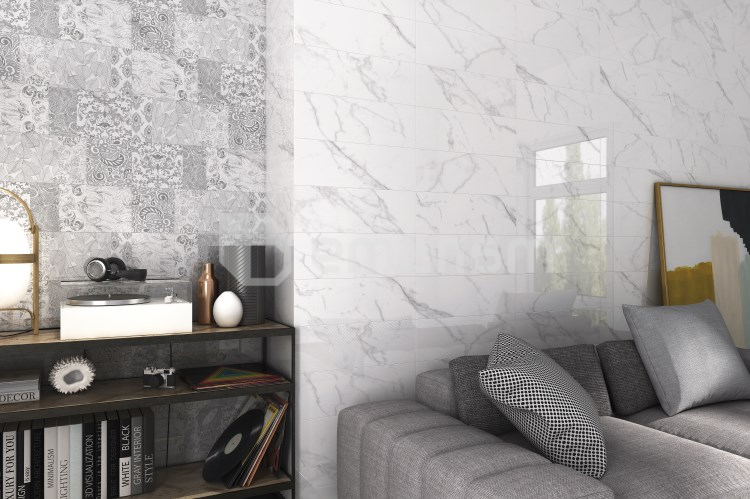 კაფელი Emotion ceramics PR MEMORY BLANCO BRILLO PRI. 20x60