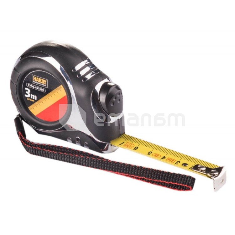 საზომი რულეტი პროფესიონალური Hardy 0700-451603 3 მ