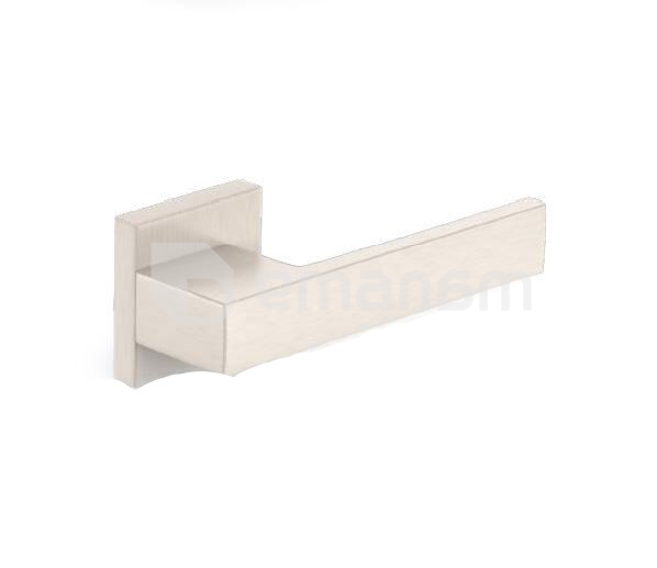 სახელური როზეტით Metal-Bud TOTAL Q ZTOKNM დამცავი ხუფით SZQNMY ნიკელი მქრქალი