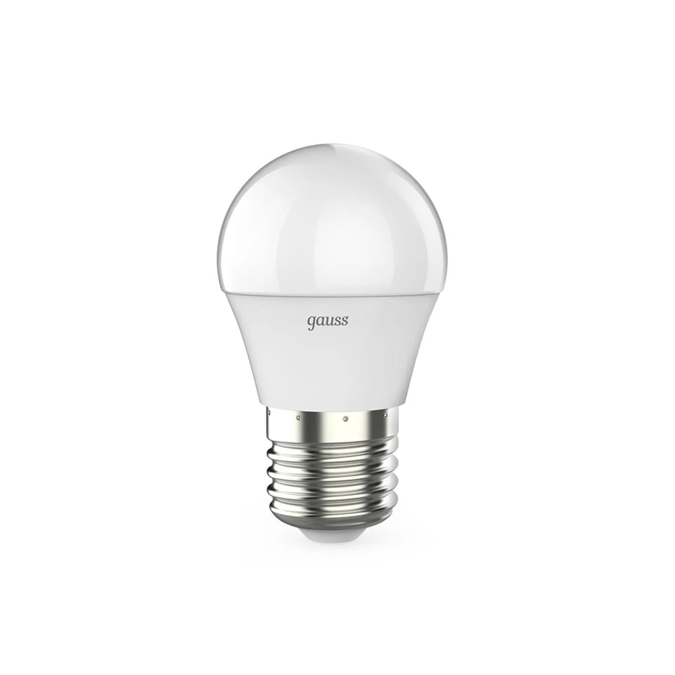 ლედ ნათურა Globe E27 6.5W 2700K gauss - 105102107