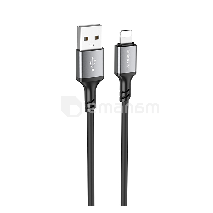 მობილურის სადენი Borofone USB აიფონის 1მ 2.4А BX83-iP