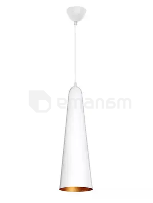 საკიდელი LUMINEX Alumi 1 E27 1x MAX 60W თეთრი 9063