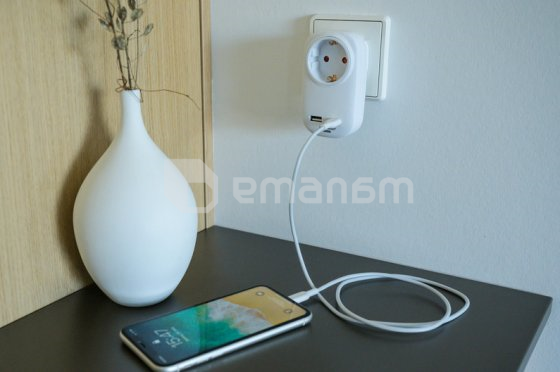 ადაპტერი Brennenstuhl USB А და C max18W თეთრი