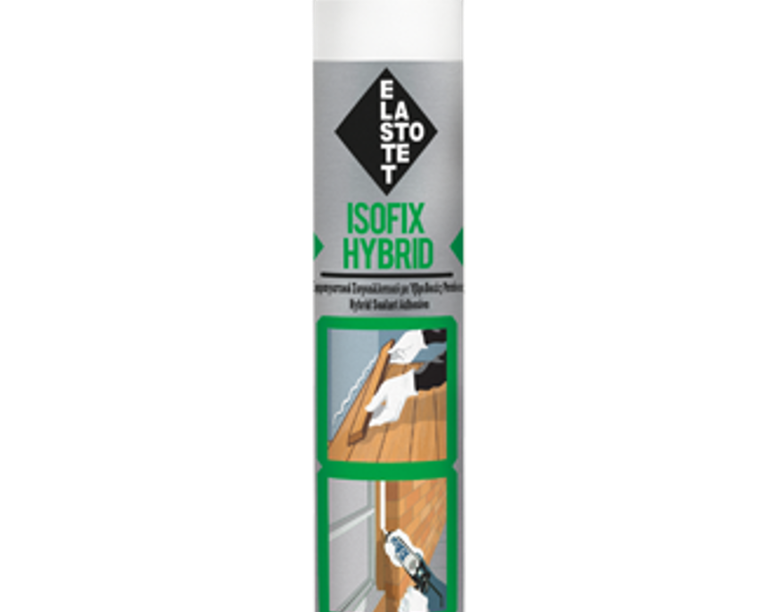 ერთკომპონენტიანი ჰერმეტი/დრეკადი ISOFIX HYBRID white