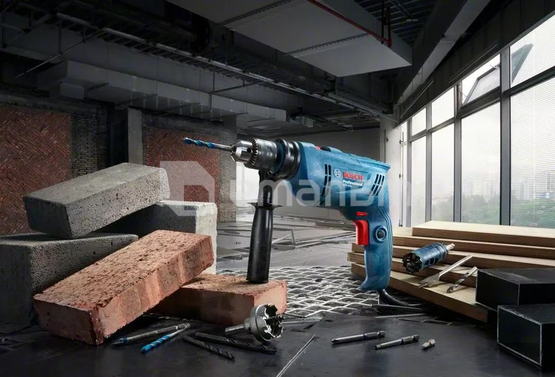 დარტყმითი დრელი Bosch Professional GSB 600 600W