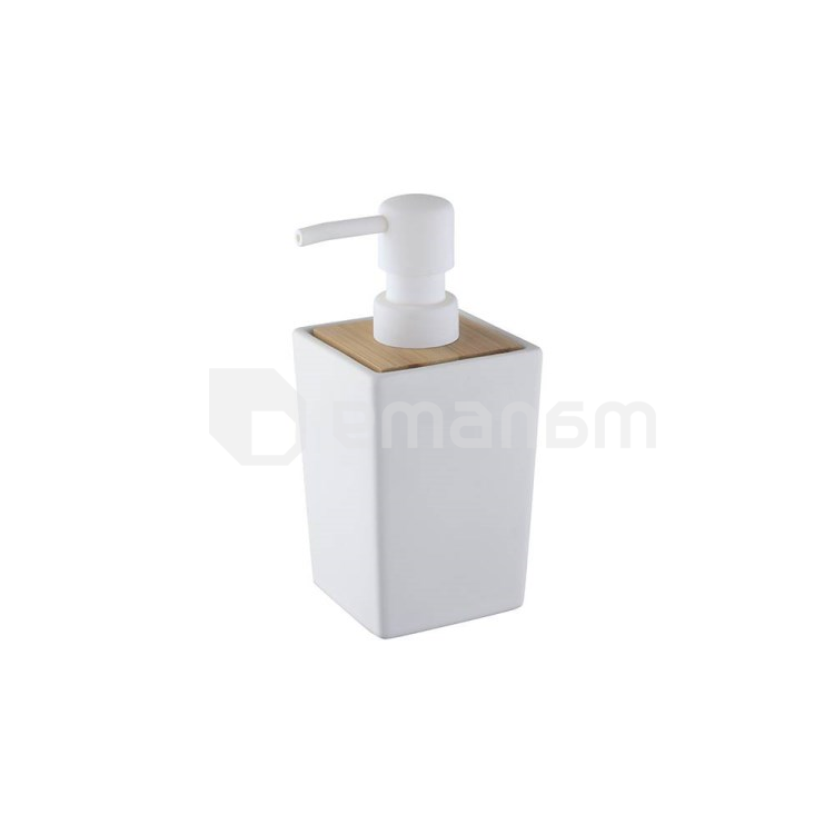 თხევადი საპნის დისპენსერი Bisk Pure ceramic 06575