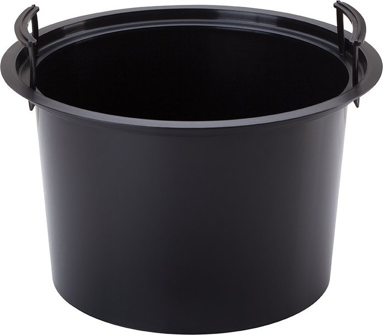 ქოთანი ყვავილის Form-Plastic Mika Slim 40 deep black