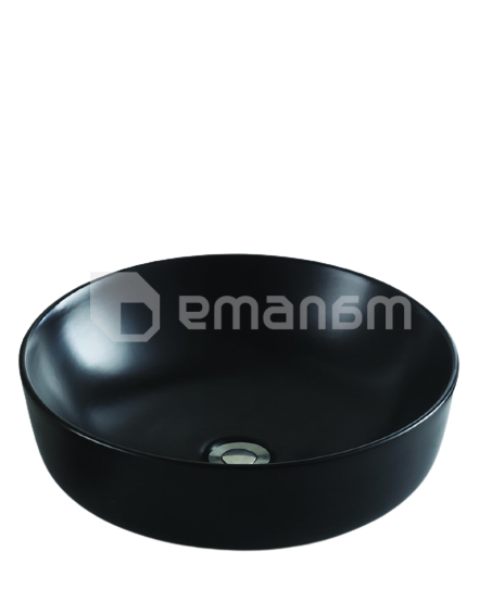 ხელსაბანი Osis Art basin დასადგამი 8434YW შავი