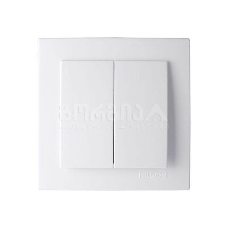 ჩამრთველი ორიანი touran white - 24111003