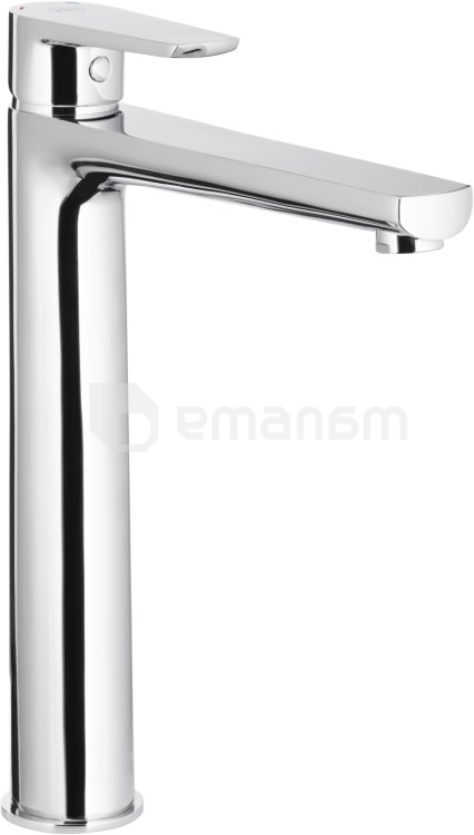 ხელსაბნის შემრევი KFA Neon ქრომი,Click-Clack სიფონით