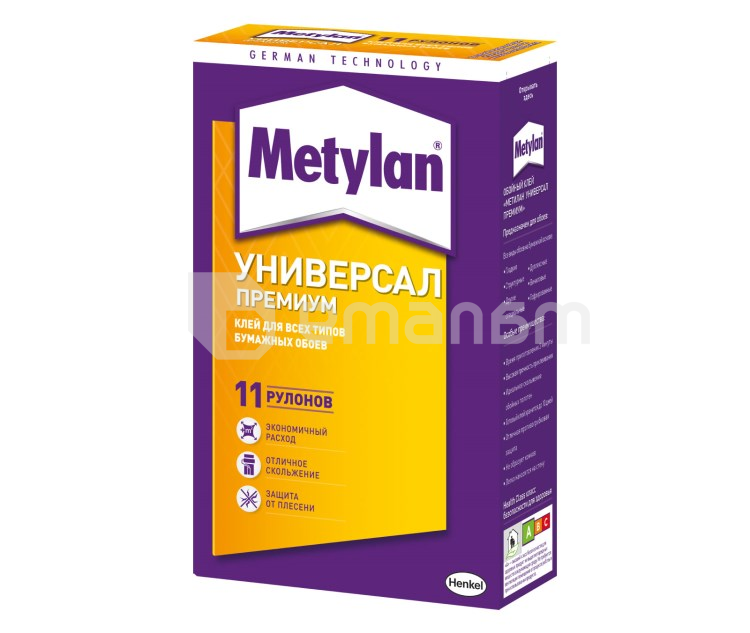 წებო შპალერის უნივერსალური Metylan 250 გრ