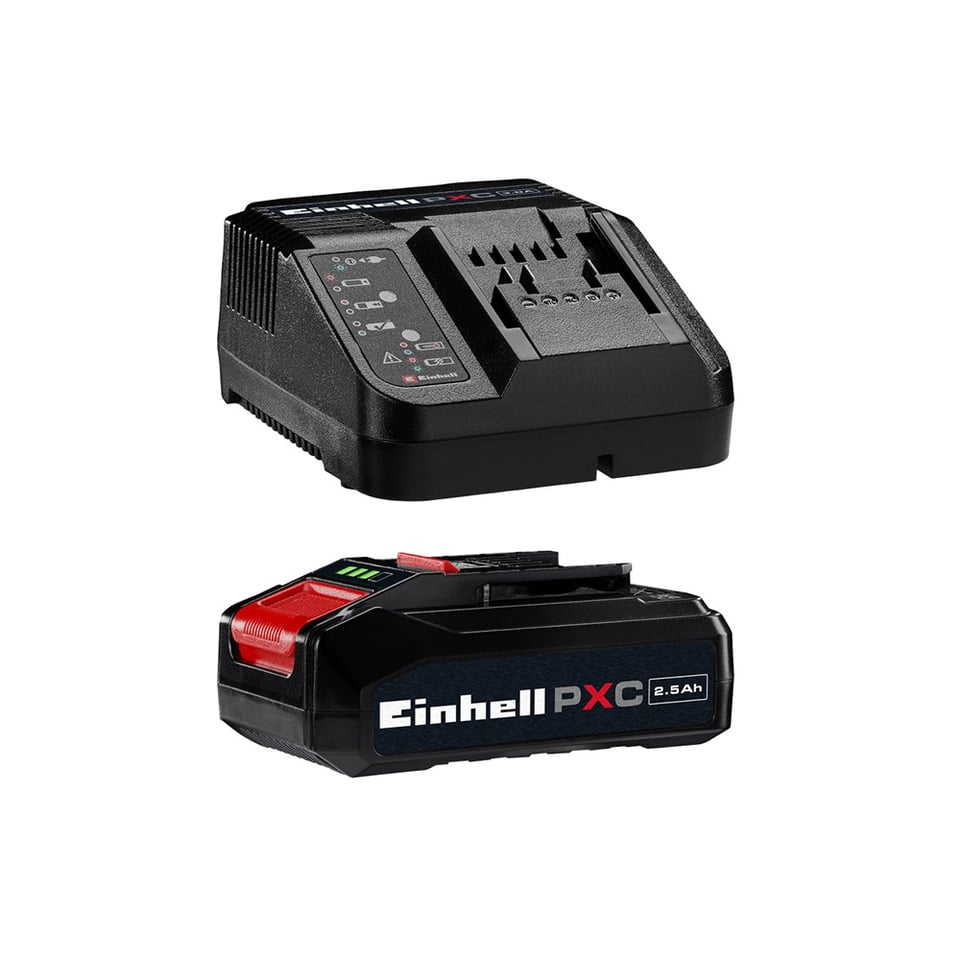 ელემენტი+დამტენი 18V 2.5AHM PXC EINHELL