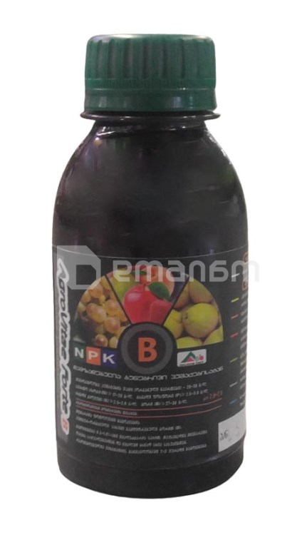 სასუქი ჰუმინურ-ორგანული Agrovita Forte B 100 მლ
