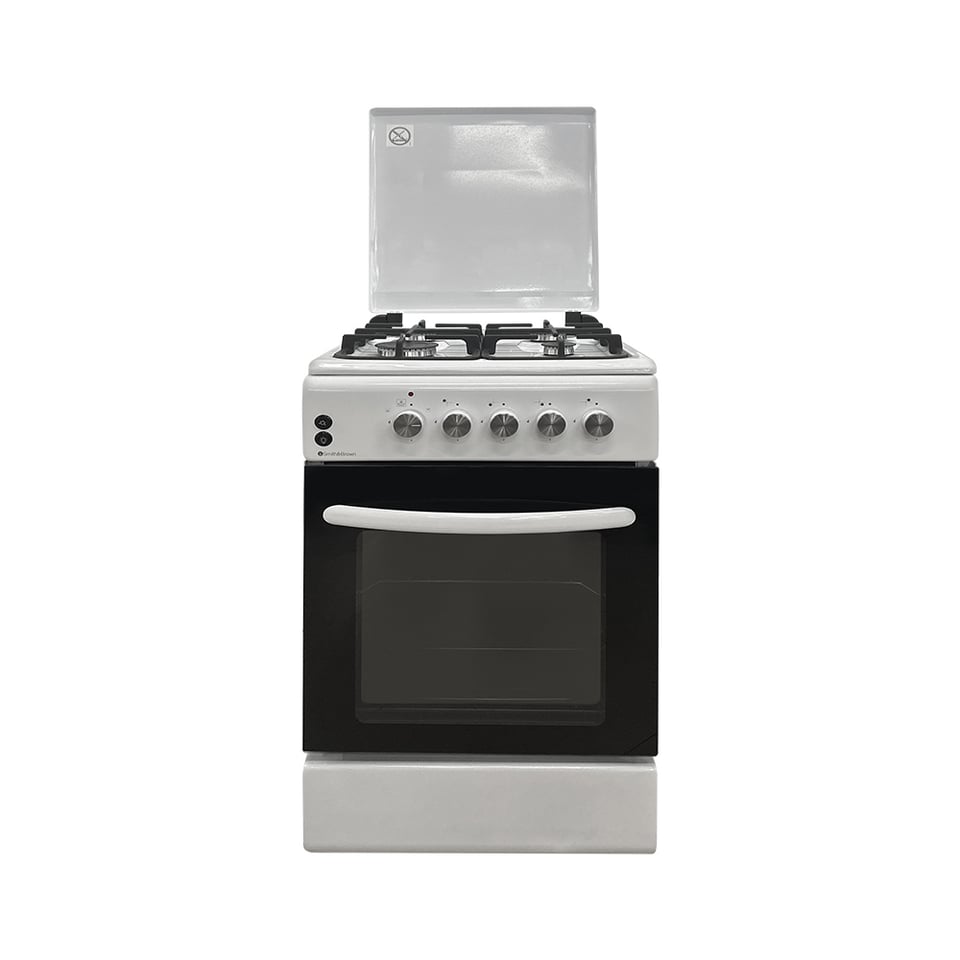 გაზქურა SMITH&BROWN LF56GG-40F WHITE