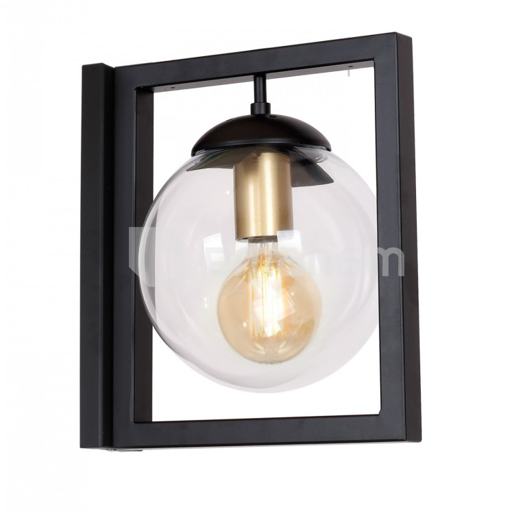 ბრა Luminex Rey 846 1x60W E27 შავი