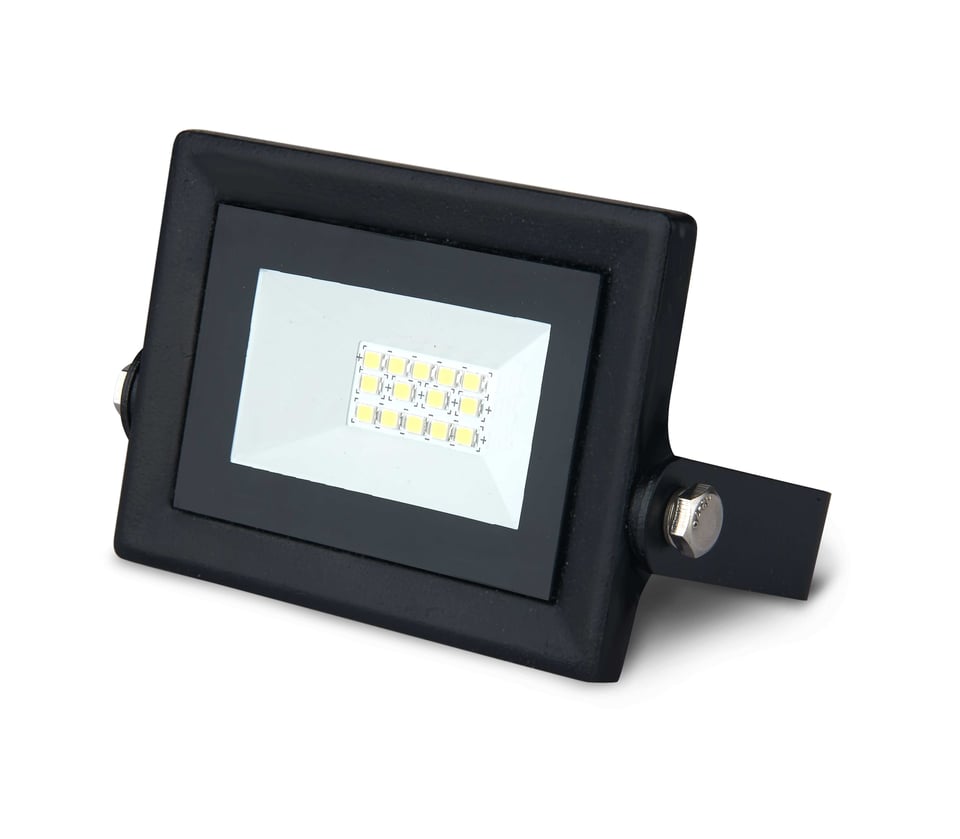 ლედ პროჟექტორი 10W IP65 6500K gauss Qplus შავი - 613511310