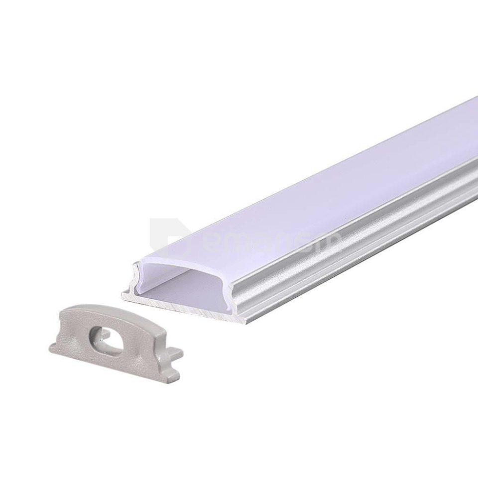 ლედ ლენტის პროფილი V-TAC რძის ფერი 2000x18x6 2909