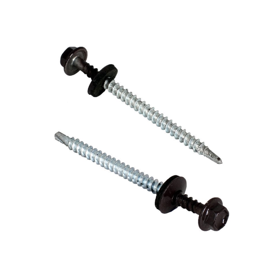 თვითმჭრელი ხრახნი ხისთვის 4.8X70 RAL 8019