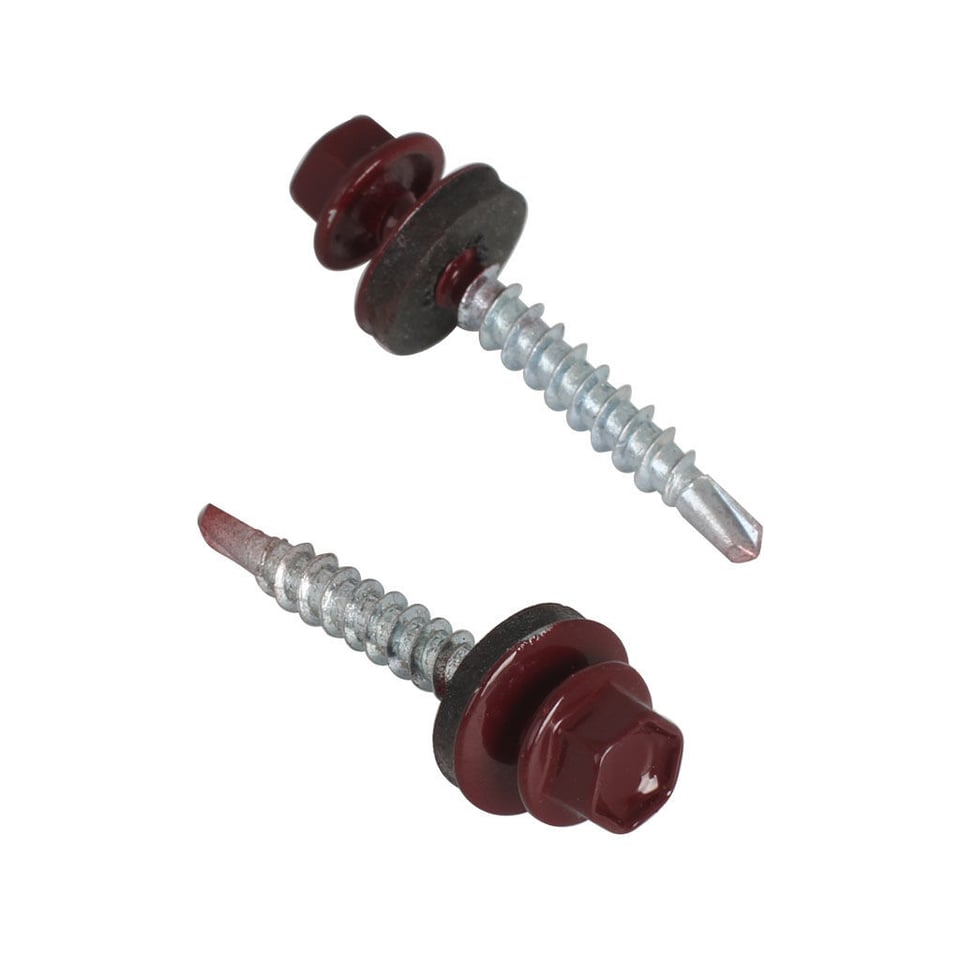 თვითმჭრელი ხრახნი ხისთვის 4.8X35 RAL 3005