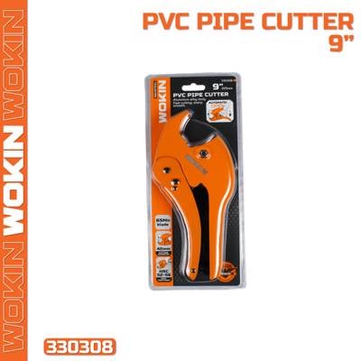 პლასტმასის მილის საჭრელი მაკრატელი Wokin 330308, 225mm, PVC Pipe Cutter, Orange