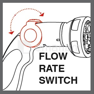 პისტოლეტი სარწყავი 8 რეჟიმით GF GF80006905