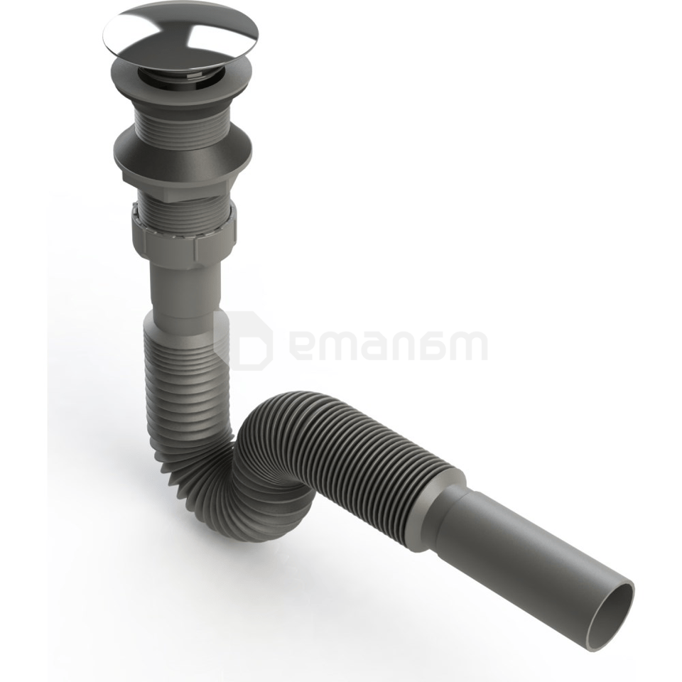 ხელსაბანის სიფონი Donau 321-325 click-clack