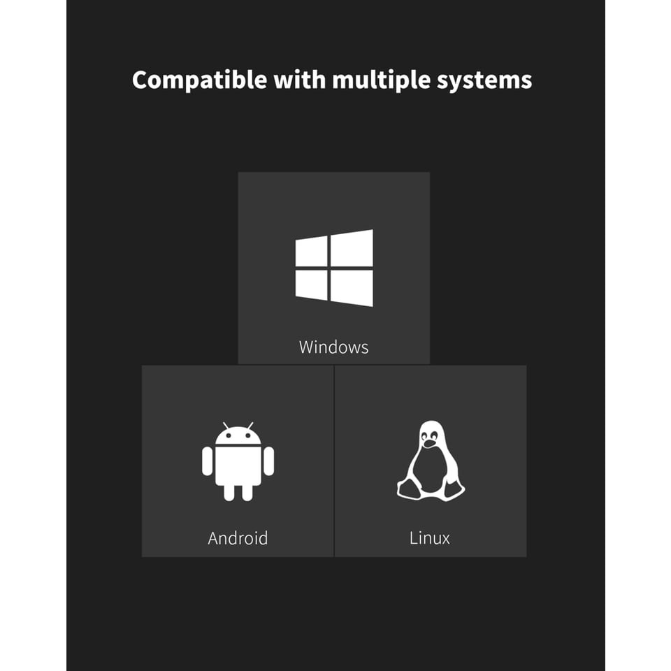 კლავიატურა Royal Kludge RK918 Mechanical Keyboard, Red switch, Wired, USB, Black