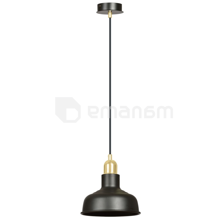 საკიდი EMIBIG Ibor 1 E27 1x MAX 60W შავი