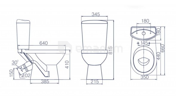 უნიტაზი Rosa "Comfort"