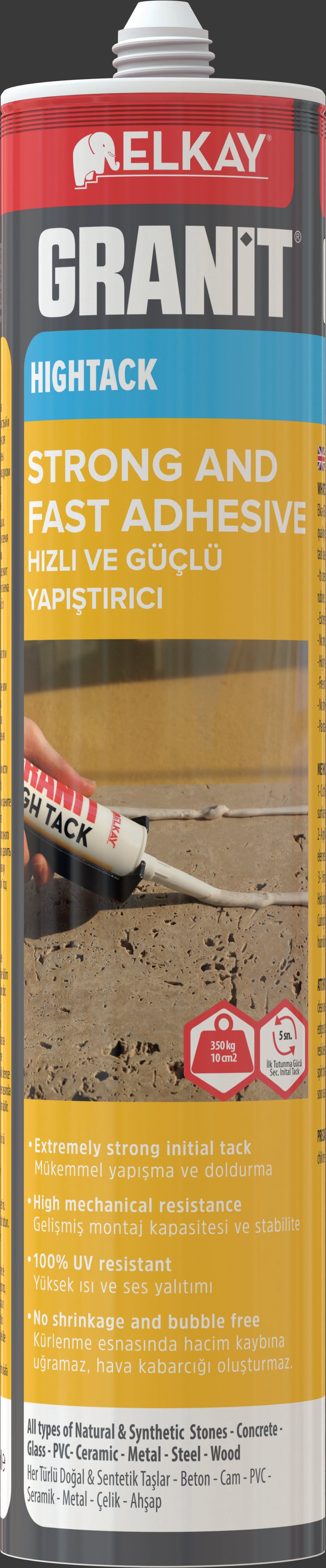 ძლოიერი წებო. HT280  Granit Hightack 