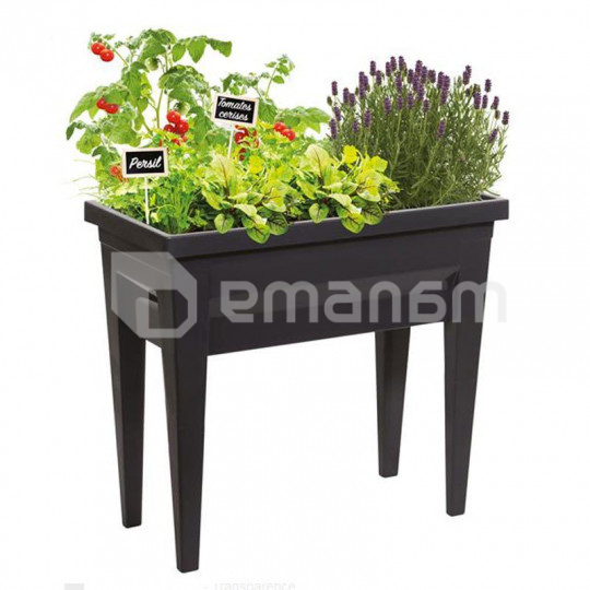 ქოთანი პლასტმასის EDA Plastiques VEG&TABLE CITY 76 X 38,5 X 68სმ 57ლ